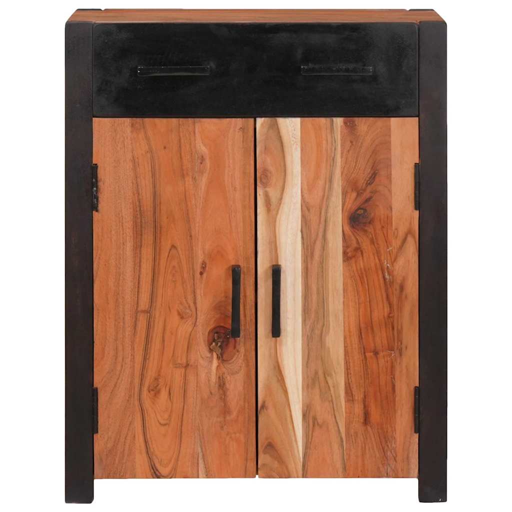 Dressoir 2 pcs Bruin 110 x 30 x 75 cm Massief Acaciahout is nu te koop bij PeponiXL, paradijselijk wonen!