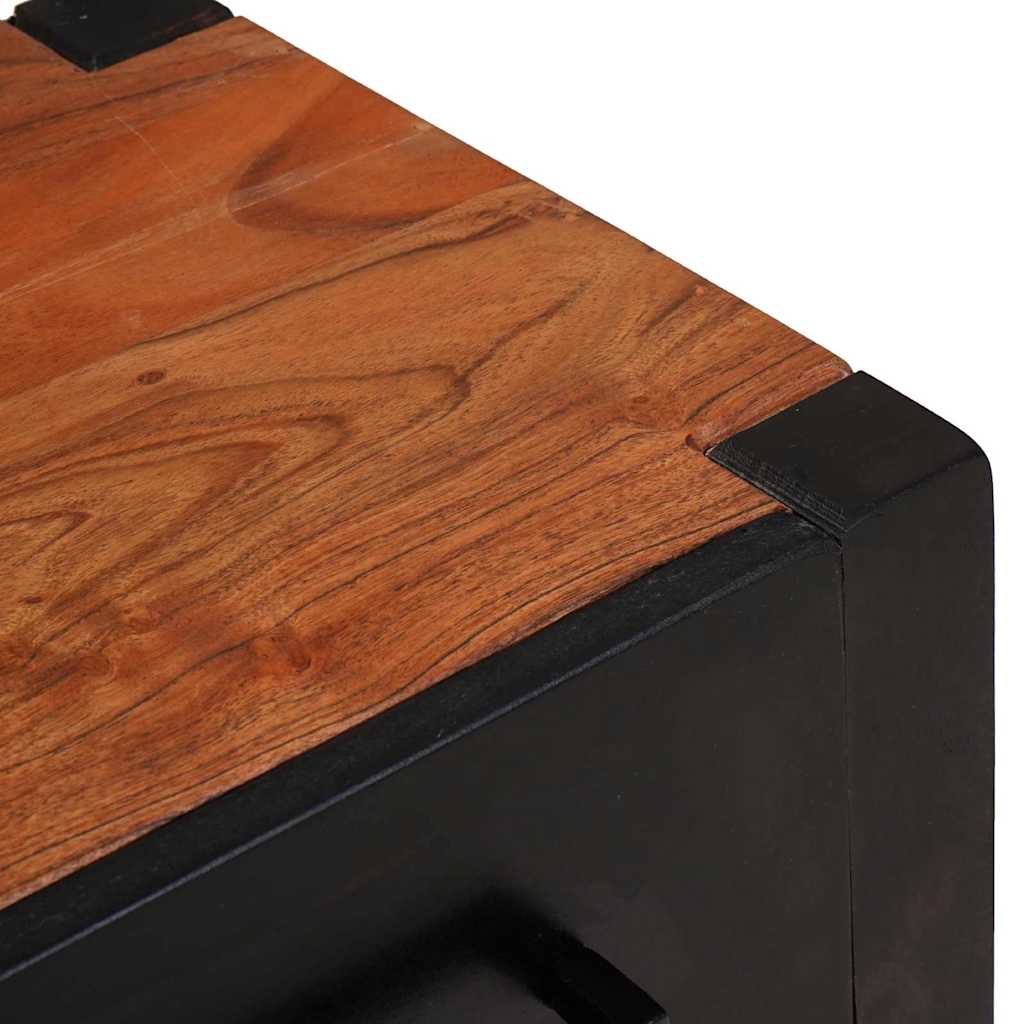 Dressoir 3 pcs Bruin 165 x 30 x 75 cm Massief Acaciahout is nu te koop bij PeponiXL, paradijselijk wonen!