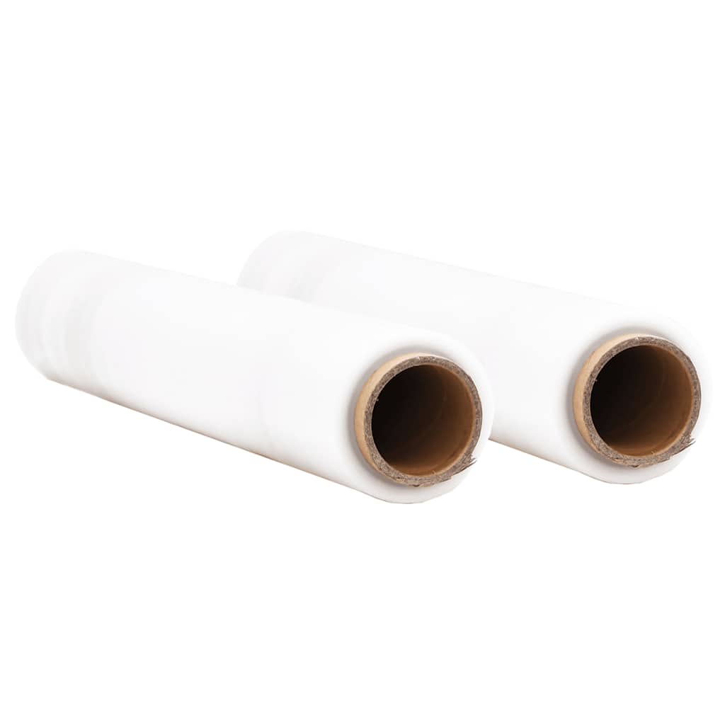 Stretchfilm 2 st transparant 23 μm 50 cm x 150 m is nu te koop bij PeponiXL, paradijselijk wonen!