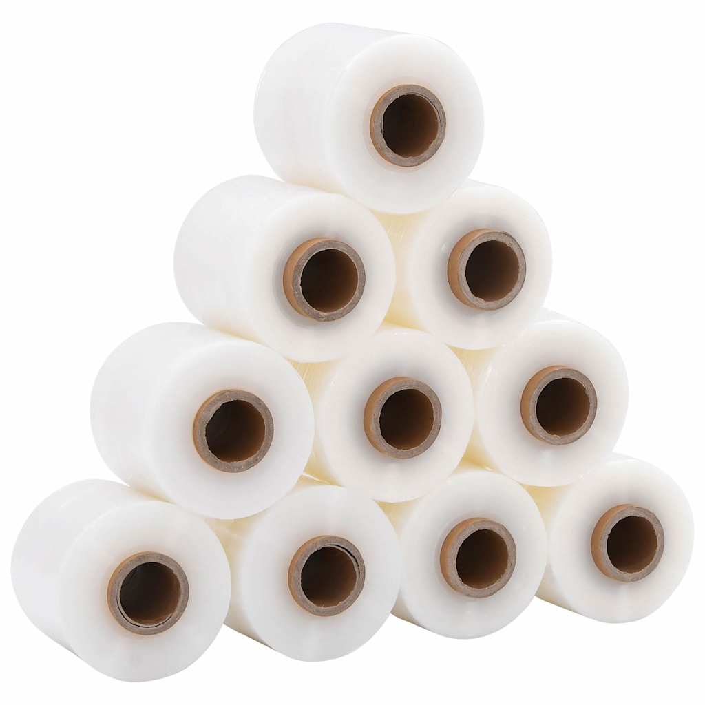 Stretchfolies 10 st Transparant 23 µm 10 cm x 300 m is nu te koop bij PeponiXL, paradijselijk wonen!