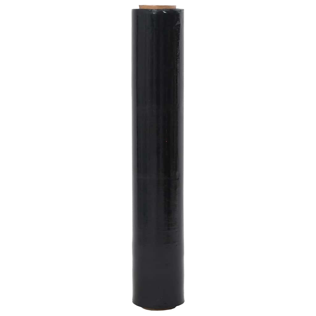 Stretchfilm 2 st 30 μm 50 cm x 150 m zwart is nu te koop bij PeponiXL, paradijselijk wonen!