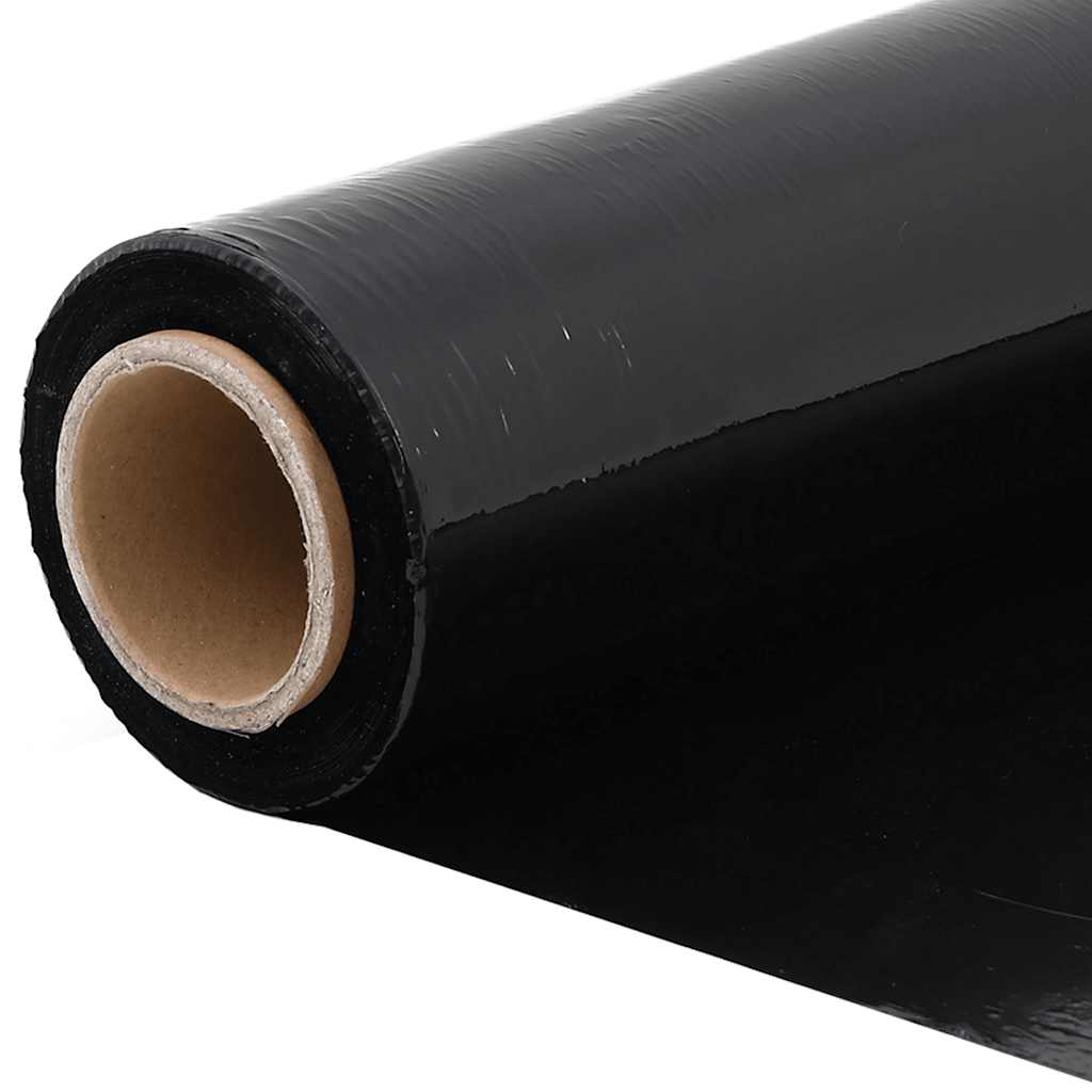 Stretchfilm 2 st 30 μm 50 cm x 150 m zwart is nu te koop bij PeponiXL, paradijselijk wonen!