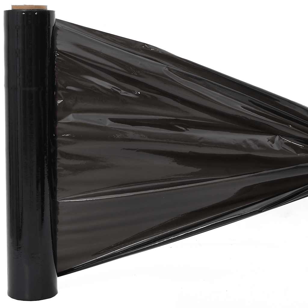 Stretchfilm 2 st 30 μm 50 cm x 150 m zwart is nu te koop bij PeponiXL, paradijselijk wonen!