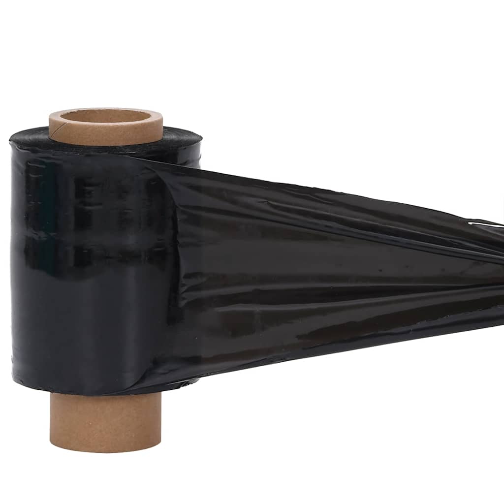 Stretchfolies 50 stuks zwart 23 µm 10 cm x 150 m is nu te koop bij PeponiXL, paradijselijk wonen!
