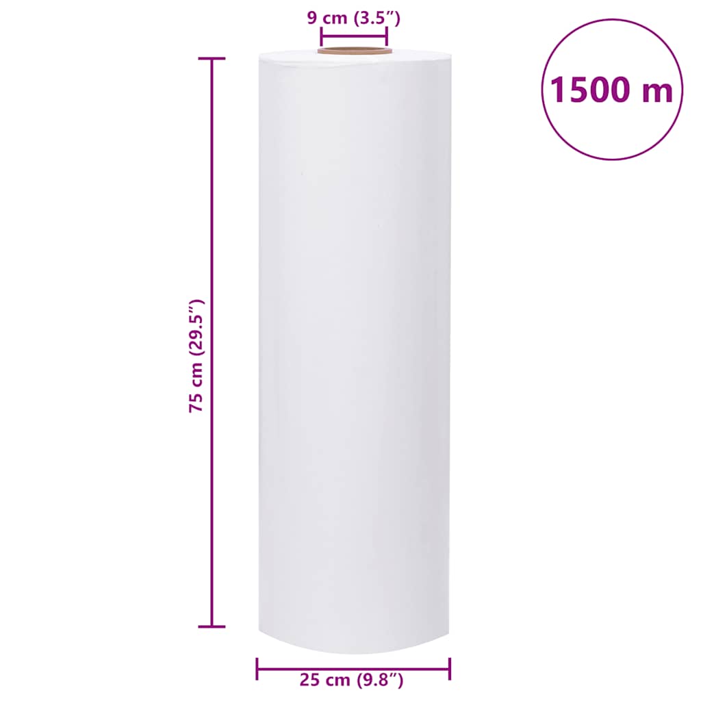 Agrarische stretchfilm 25 μm 75 cm x 1500 m wit is nu te koop bij PeponiXL, paradijselijk wonen!
