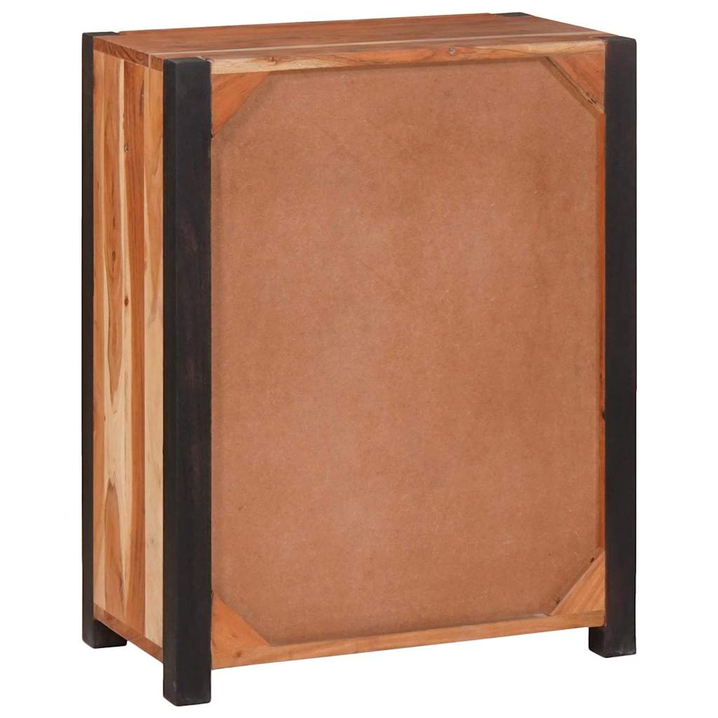 Dressoir met lade Bruin 55 x 30 x 75 cm Massief Acaciahout is nu te koop bij PeponiXL, paradijselijk wonen!
