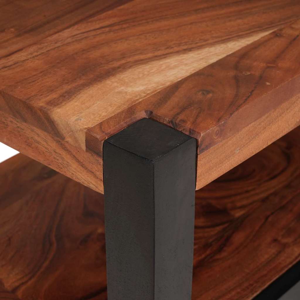 Mediakast met lade Bruin 110 x 30 x 40 cm Massief Acaciahout is nu te koop bij PeponiXL, paradijselijk wonen!