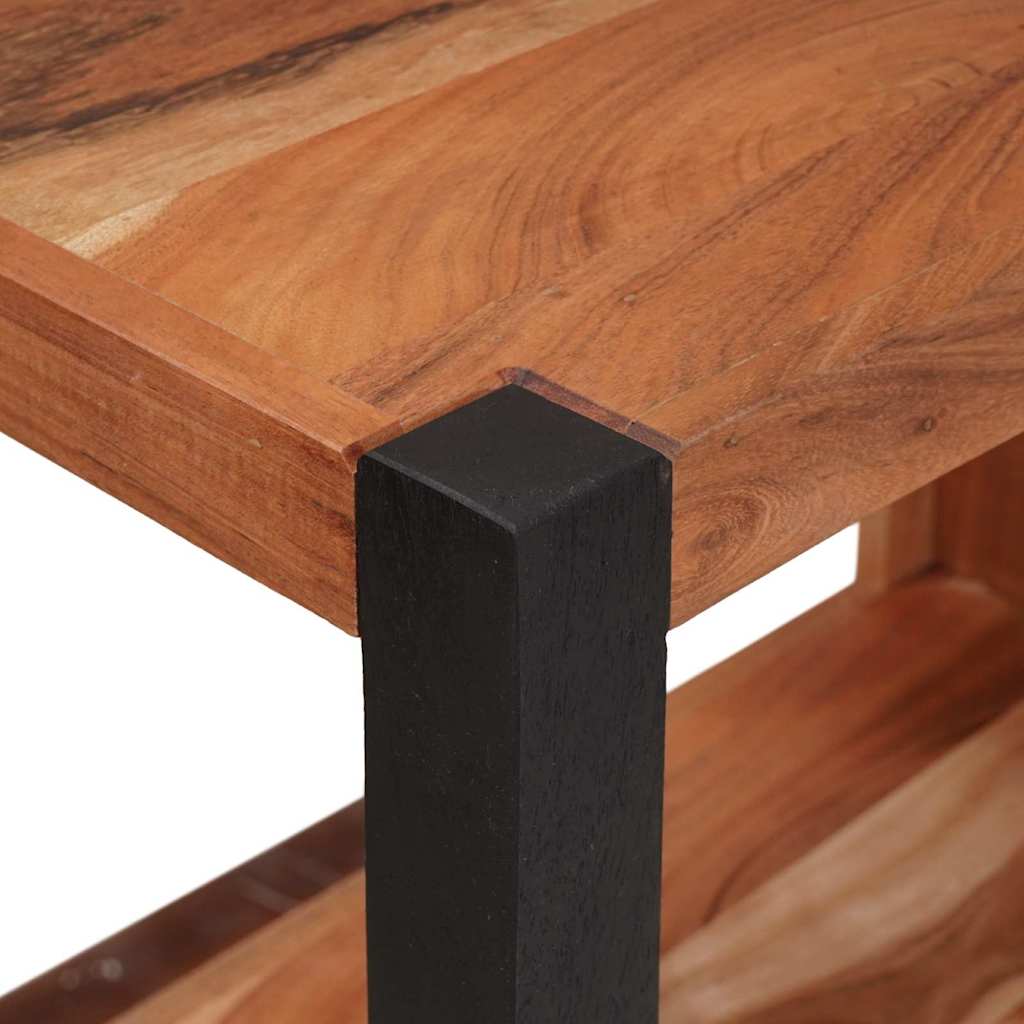 Boekenkast Bruin 70 x 30 x 110 cm Massief Acaciahout is nu te koop bij PeponiXL, paradijselijk wonen!