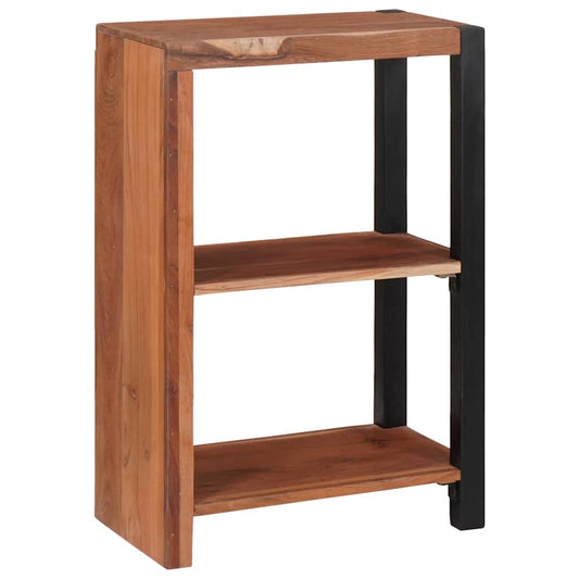 Boekenkast Bruin 50 x 30 x 75 cm Massief Acaciahout is nu te koop bij PeponiXL, paradijselijk wonen!