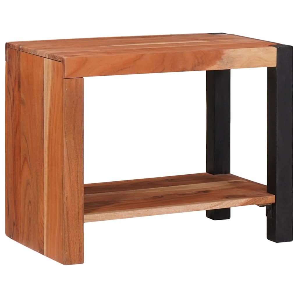 Boekenkast Bruin 50 x 30 x 40 cm Massief Acaciahout is nu te koop bij PeponiXL, paradijselijk wonen!