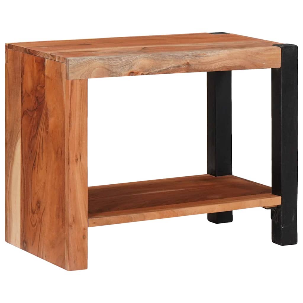 Boekenkast Bruin 50 x 30 x 40 cm Massief Acaciahout is nu te koop bij PeponiXL, paradijselijk wonen!
