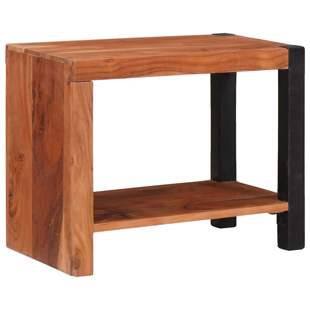 Boekenkast Bruin 50 x 30 x 40 cm Massief Acaciahout is nu te koop bij PeponiXL, paradijselijk wonen!
