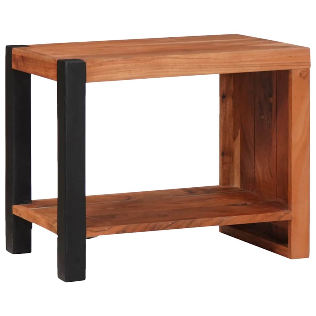 Boekenkast Bruin 50 x 30 x 40 cm Massief Acaciahout is nu te koop bij PeponiXL, paradijselijk wonen!