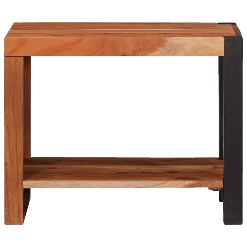 Boekenkast Bruin 50 x 30 x 40 cm Massief Acaciahout is nu te koop bij PeponiXL, paradijselijk wonen!