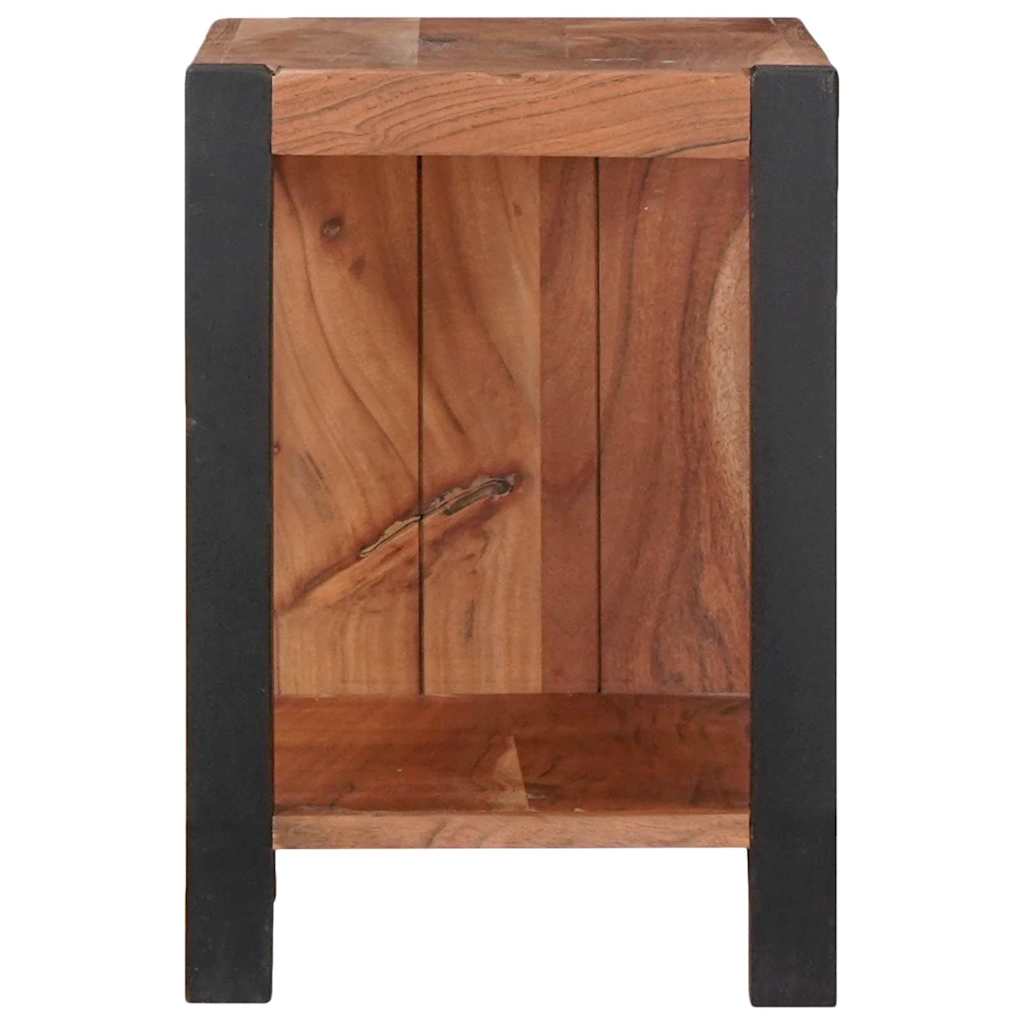 Boekenkast Bruin 50 x 30 x 40 cm Massief Acaciahout is nu te koop bij PeponiXL, paradijselijk wonen!