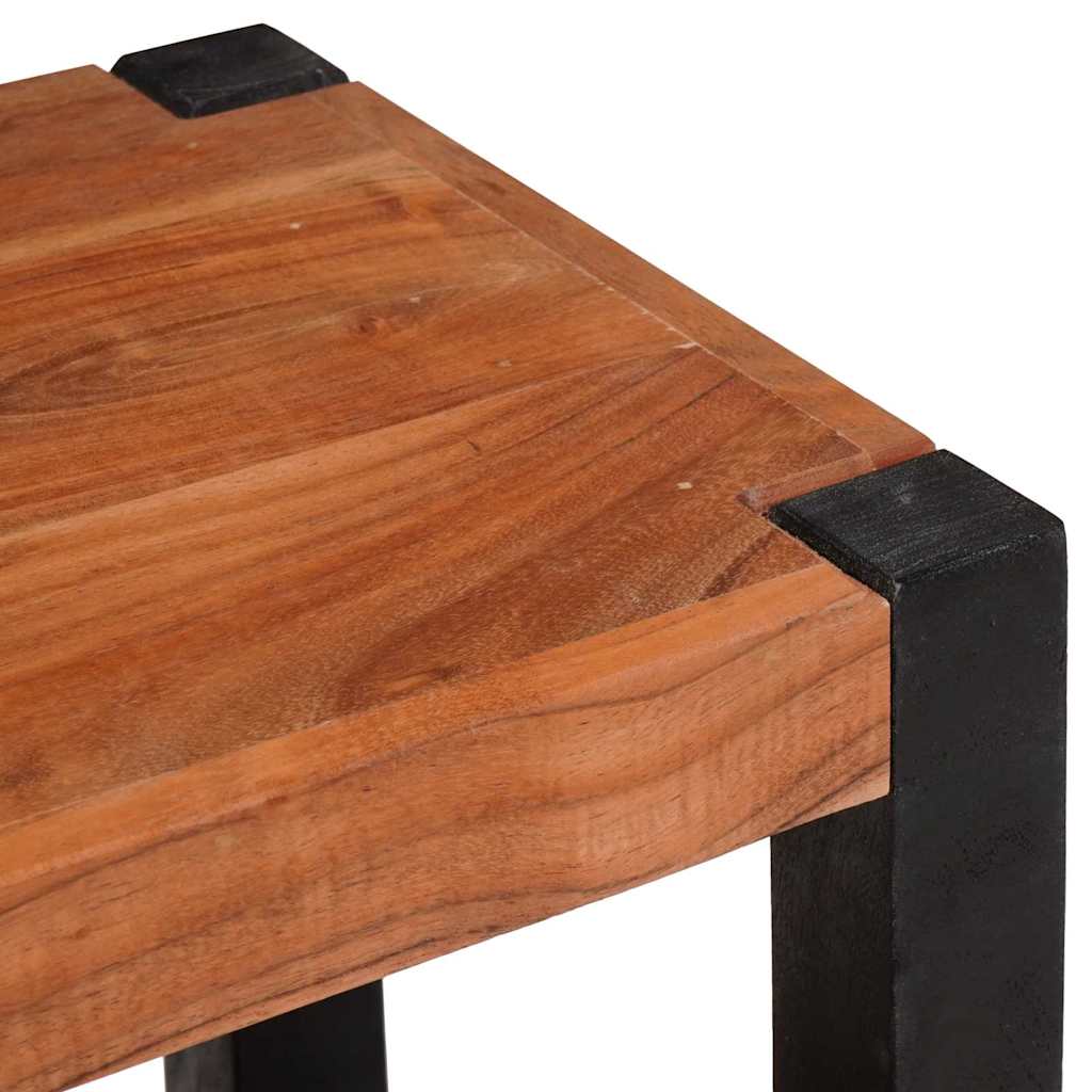 Boekenkast Bruin 80 x 30 x 110 cm Massief Acaciahout is nu te koop bij PeponiXL, paradijselijk wonen!