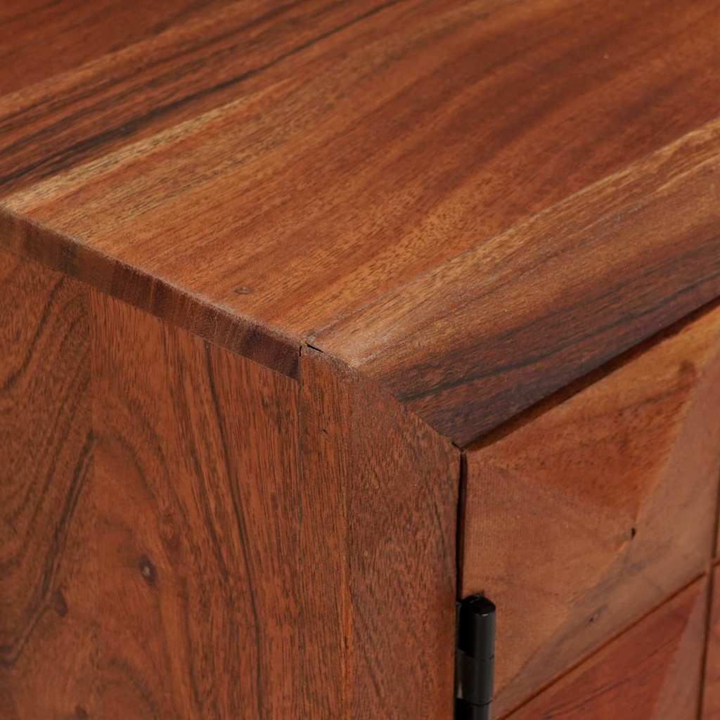 TV-kast Honingbruin 112 x 30 x 48 cm Massief acaciahout is nu te koop bij PeponiXL, paradijselijk wonen!