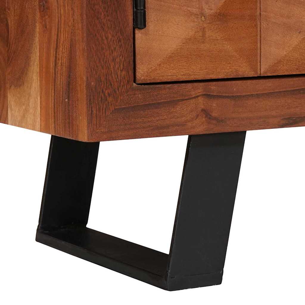 TV-kast Honingbruin 112 x 30 x 48 cm Massief acaciahout is nu te koop bij PeponiXL, paradijselijk wonen!