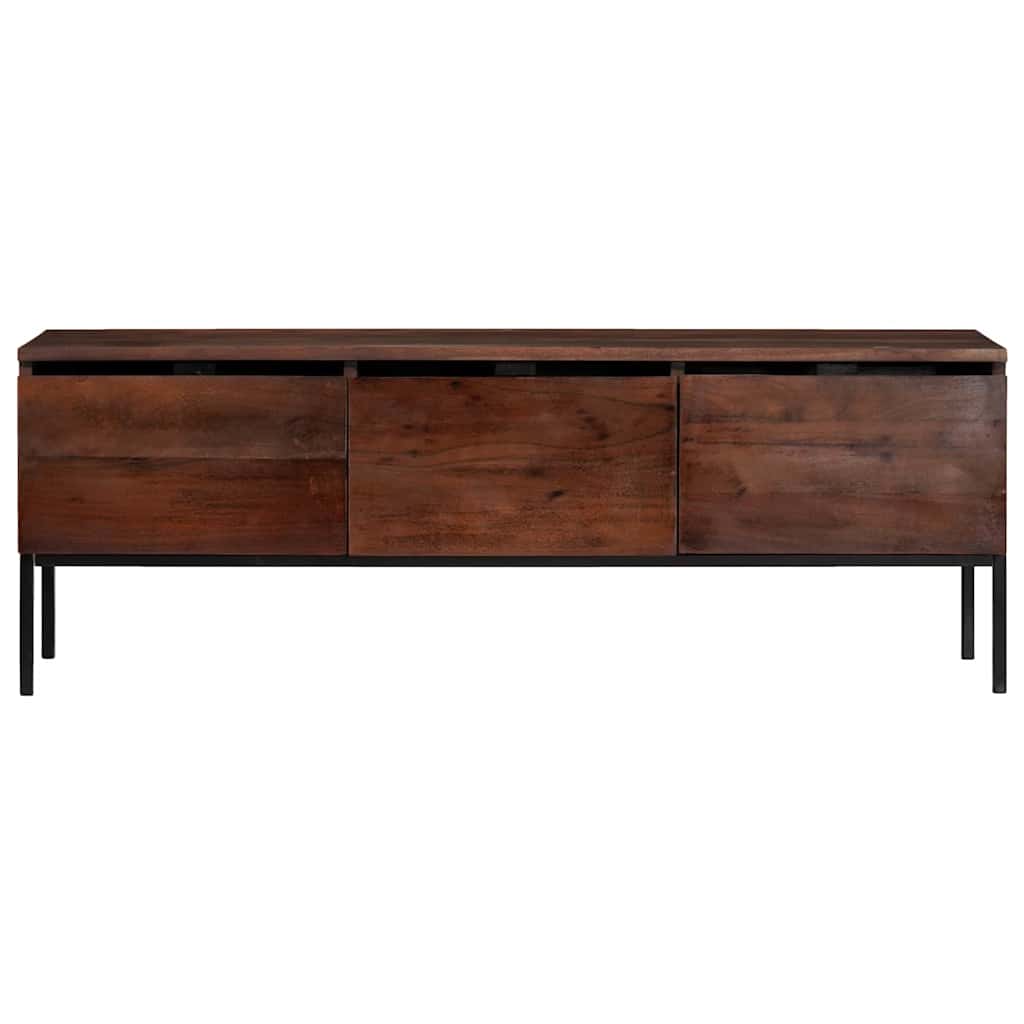 TV-kast Honingbruin 110 x 30 x 36 cm Massief acaciahout is nu te koop bij PeponiXL, paradijselijk wonen!