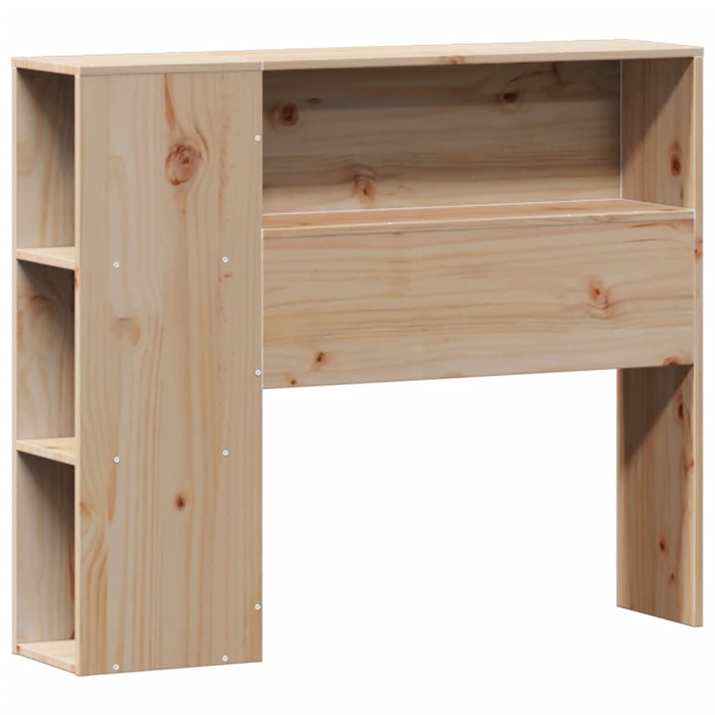 Bed met boekenkast zonder matras massief grenenhout 75x190 cm is nu te koop bij PeponiXL, paradijselijk wonen!