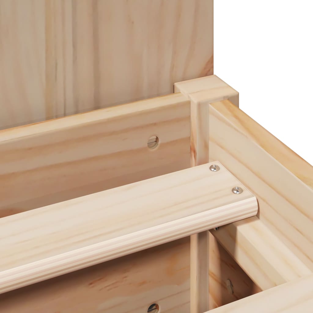 Bed met boekenkast zonder matras massief grenenhout 75x190 cm is nu te koop bij PeponiXL, paradijselijk wonen!
