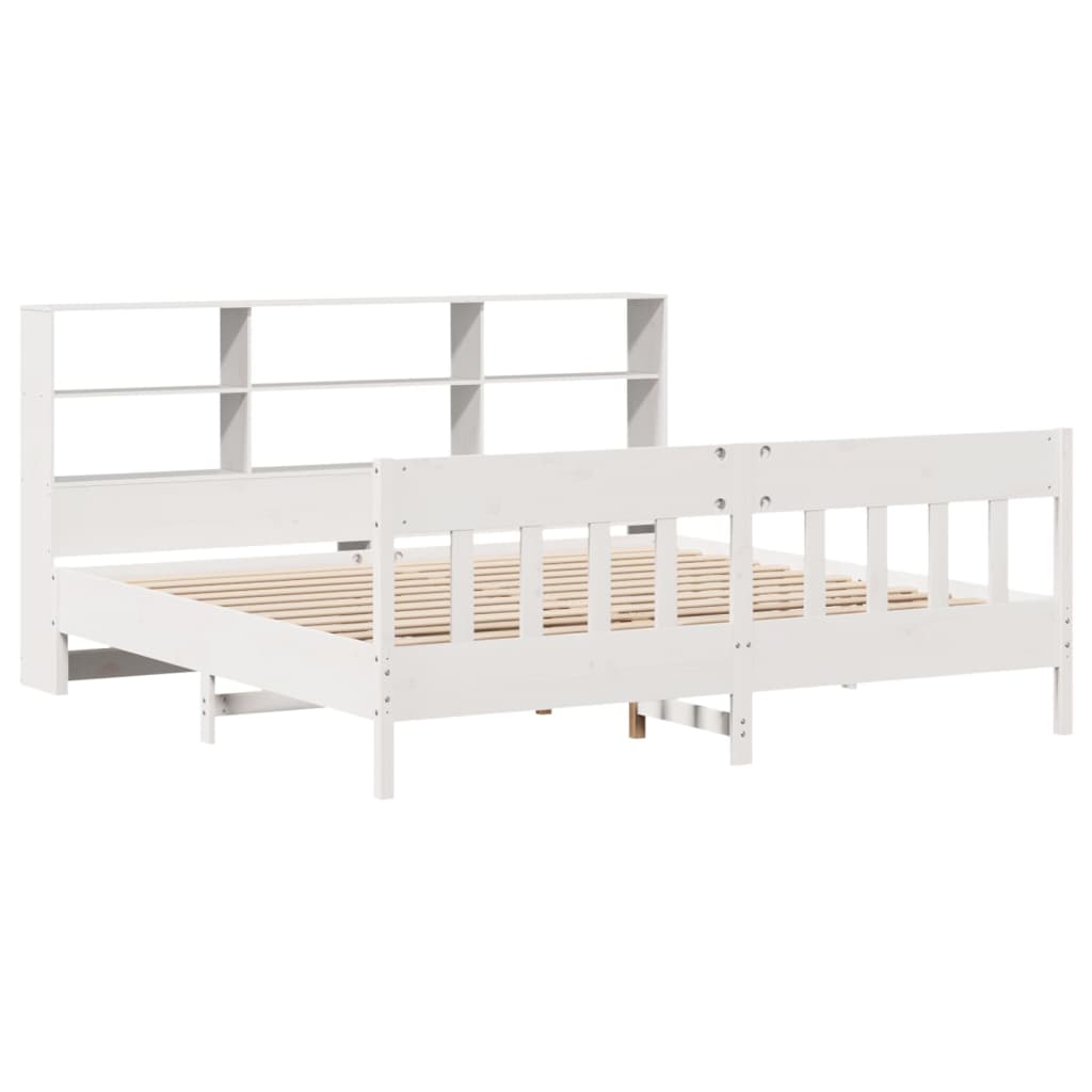 Bedframe zonder matras massief grenenhout wit 180x200 cm is nu te koop bij PeponiXL, paradijselijk wonen!