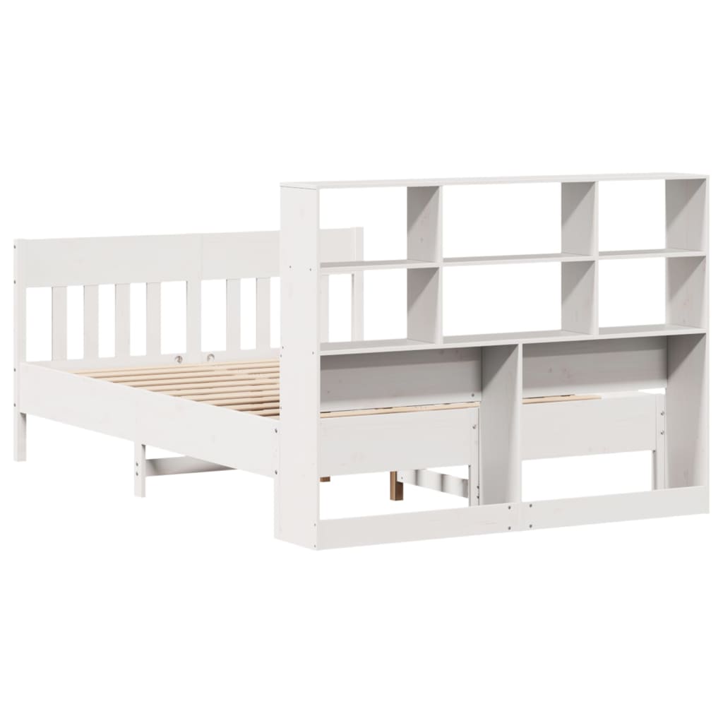 Bedframe zonder matras massief grenenhout wit 160x200 cm is nu te koop bij PeponiXL, paradijselijk wonen!