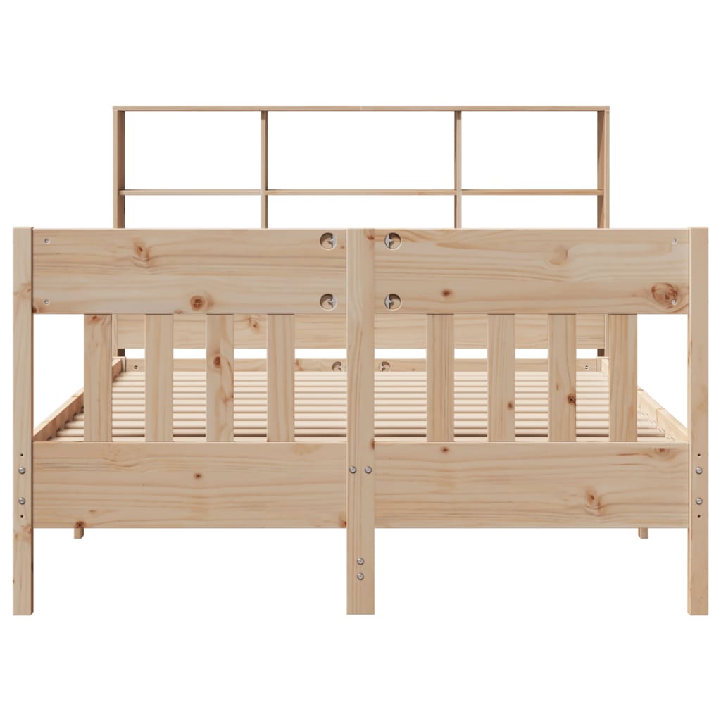 Bedframe zonder matras massief grenenhout 150x200 cm is nu te koop bij PeponiXL, paradijselijk wonen!