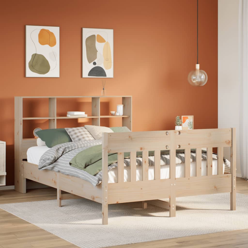 Bedframe zonder matras massief grenenhout 150x200 cm is nu te koop bij PeponiXL, paradijselijk wonen!