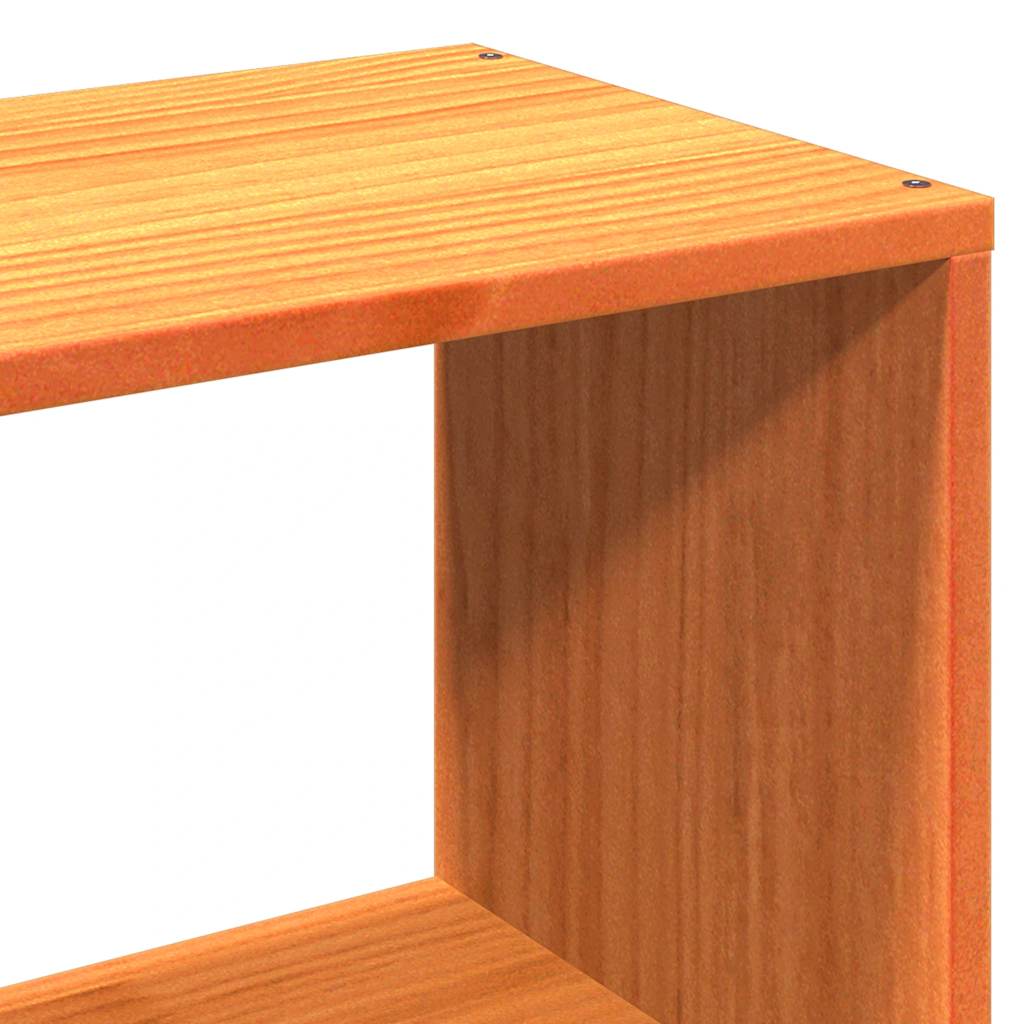Bedframe zonder matras massief grenenhout wasbruin 75x190 cm is nu te koop bij PeponiXL, paradijselijk wonen!