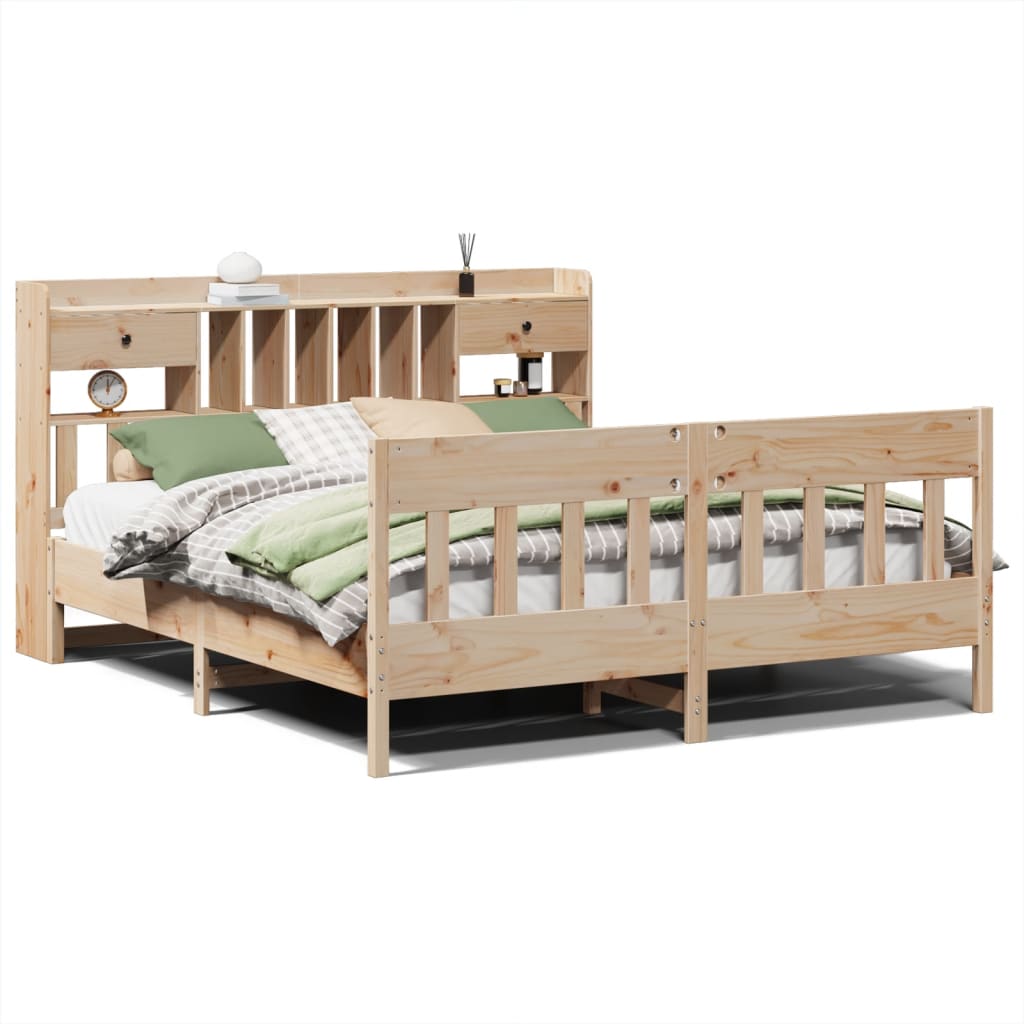 Bedframe zonder matras massief grenenhout 180x200 cm is nu te koop bij PeponiXL, paradijselijk wonen!