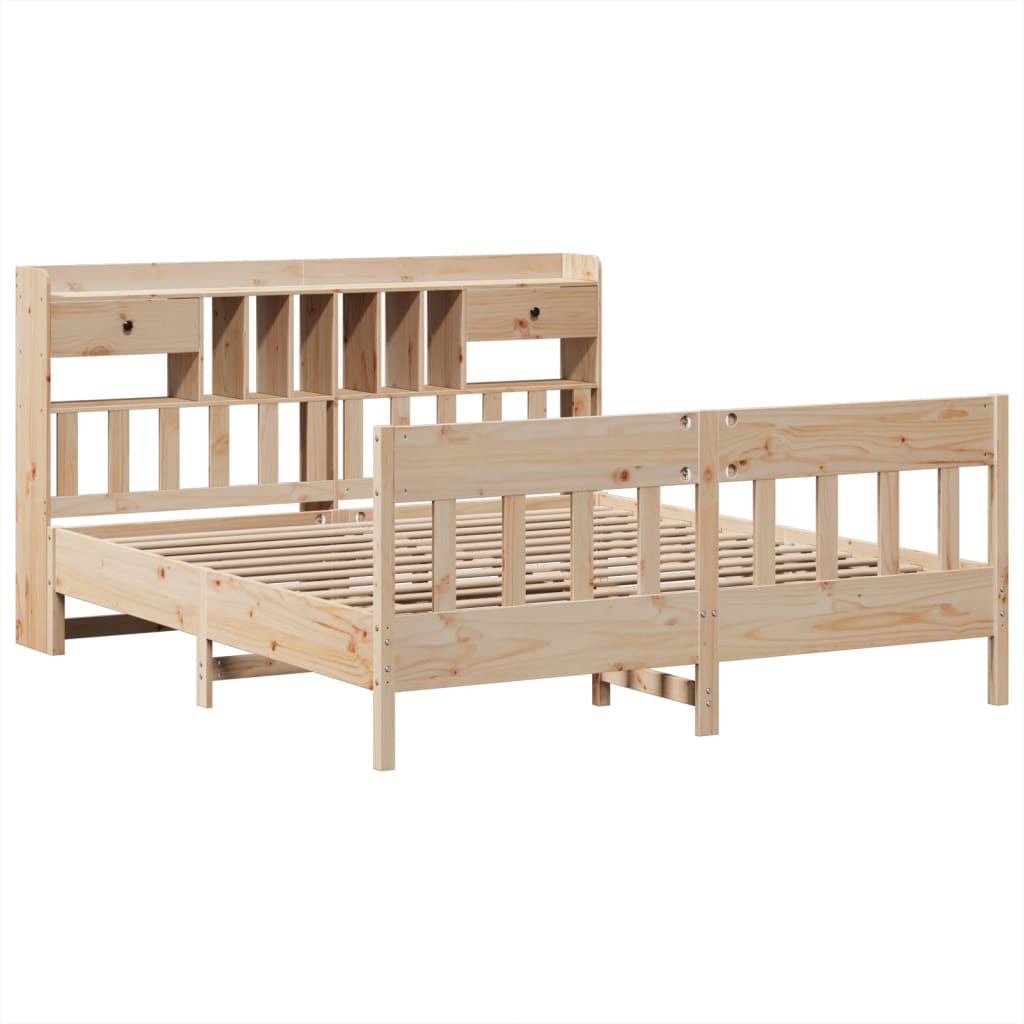 Bedframe zonder matras massief grenenhout 180x200 cm is nu te koop bij PeponiXL, paradijselijk wonen!