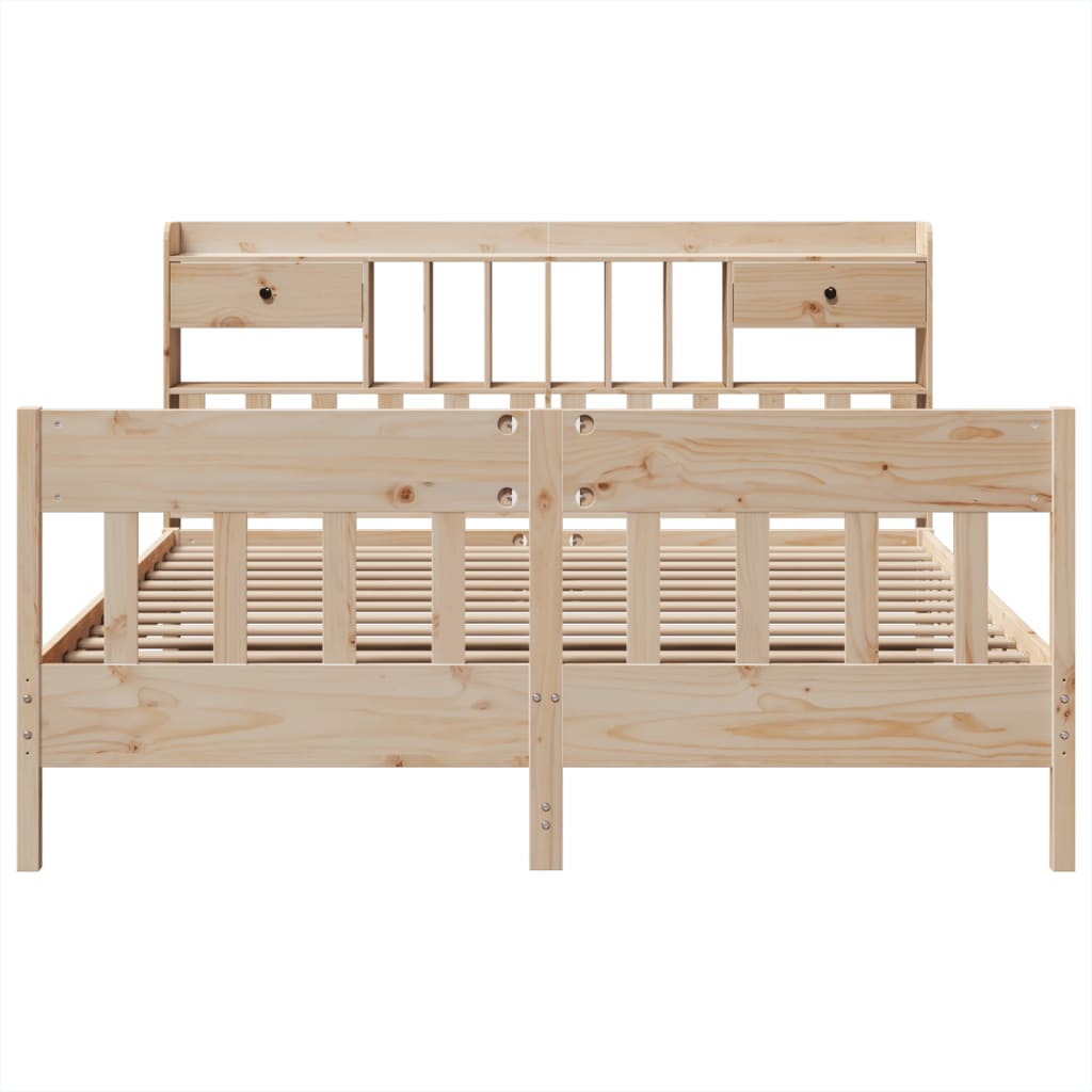Bedframe zonder matras massief grenenhout 180x200 cm is nu te koop bij PeponiXL, paradijselijk wonen!