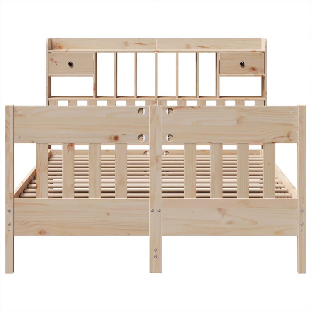 Bedframe zonder matras massief grenenhout 140x200 cm is nu te koop bij PeponiXL, paradijselijk wonen!