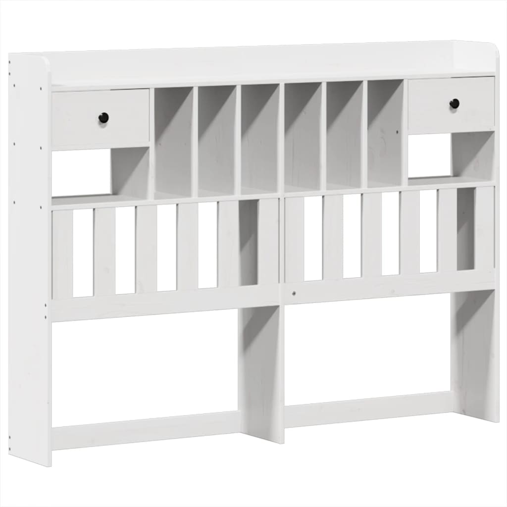 Bedframe zonder matras massief grenenhout wit 140x200 cm is nu te koop bij PeponiXL, paradijselijk wonen!