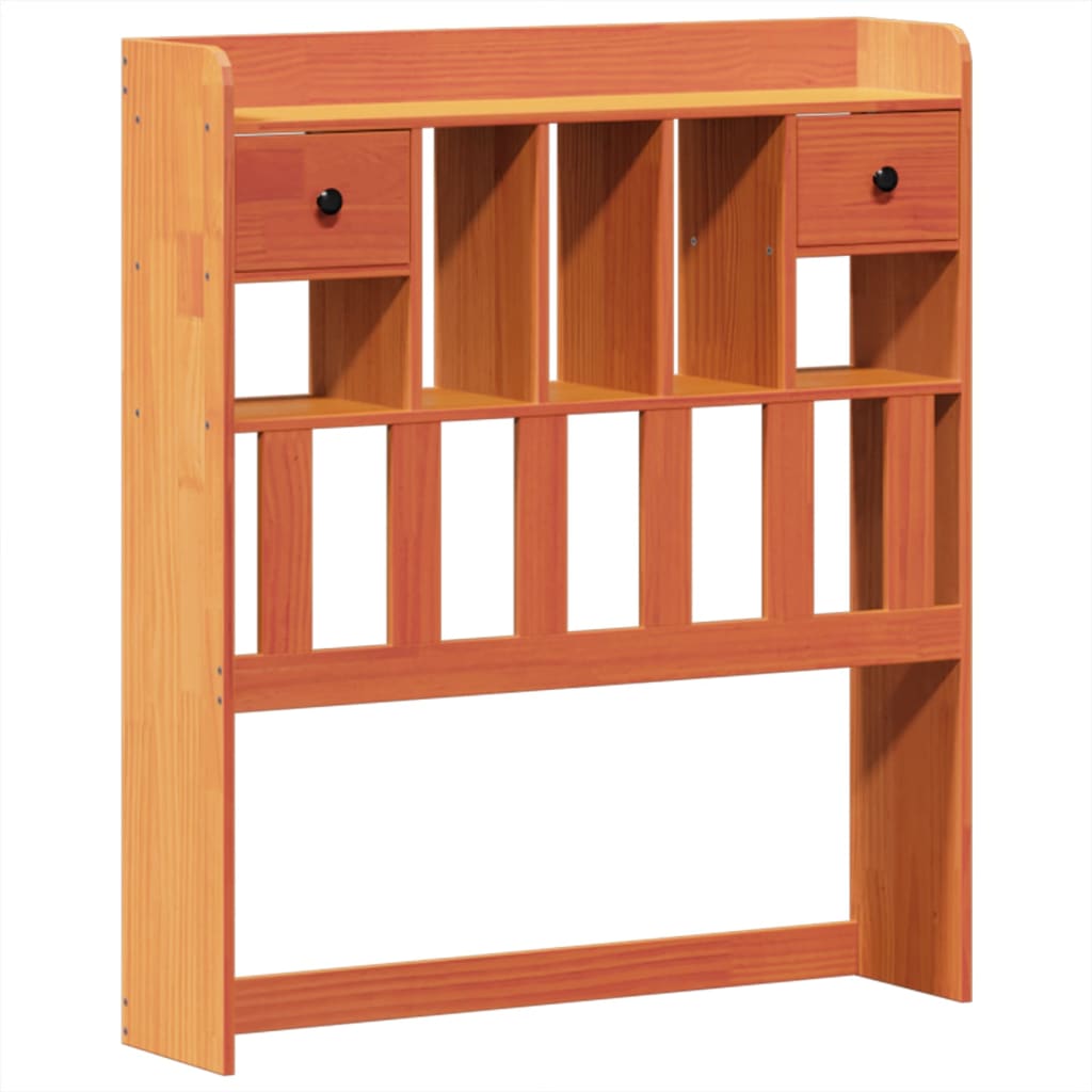 Bedframe zonder matras massief grenenhout wasbruin 100x200 cm is nu te koop bij PeponiXL, paradijselijk wonen!