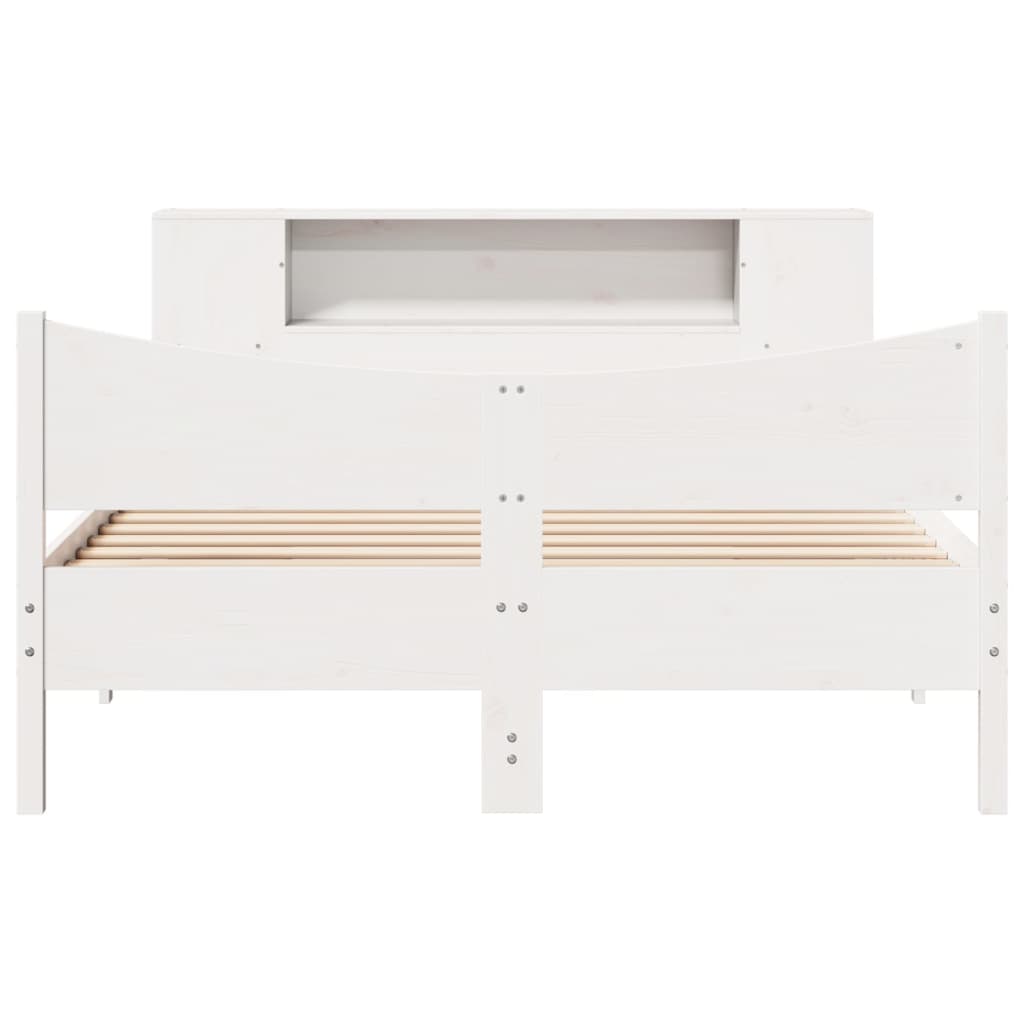 Bedframe zonder matras massief grenenhout wit 160x200 cm is nu te koop bij PeponiXL, paradijselijk wonen!
