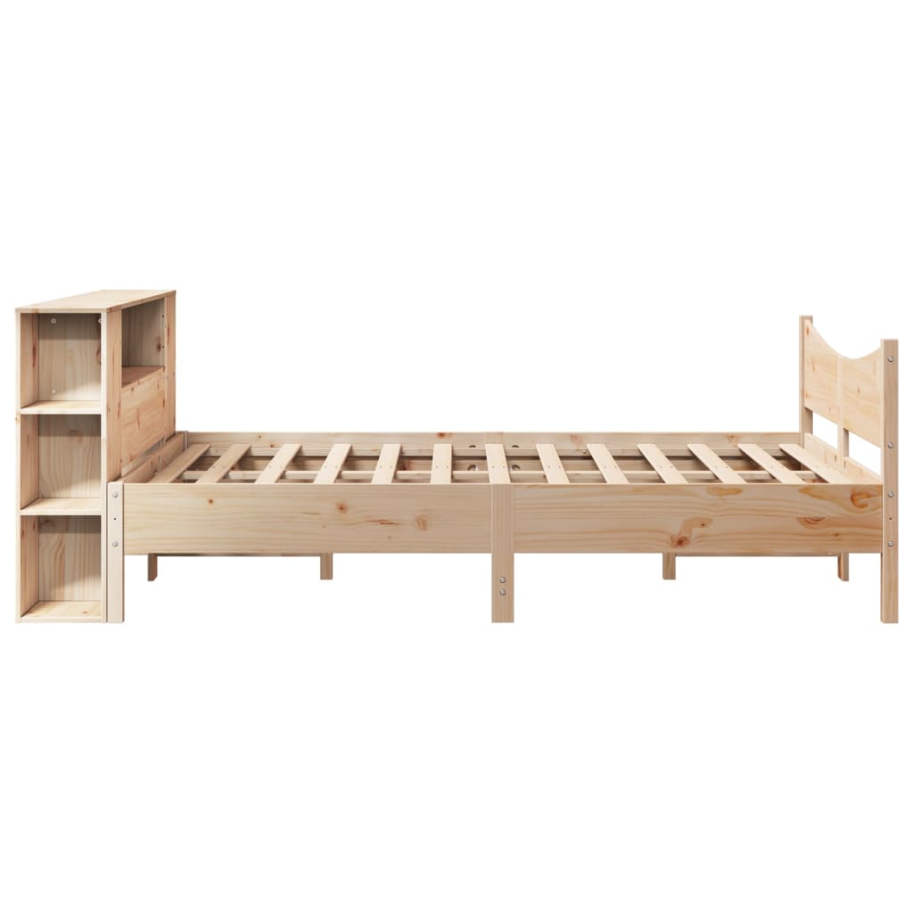 Bedframe zonder matras massief grenenhout 135x190 cm is nu te koop bij PeponiXL, paradijselijk wonen!