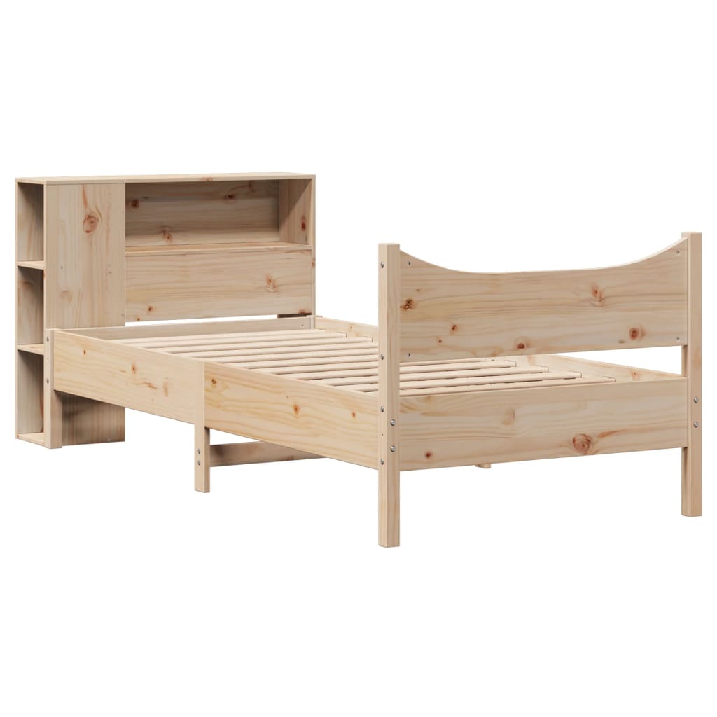 Bedframe zonder matras massief grenenhout 75x190 cm is nu te koop bij PeponiXL, paradijselijk wonen!