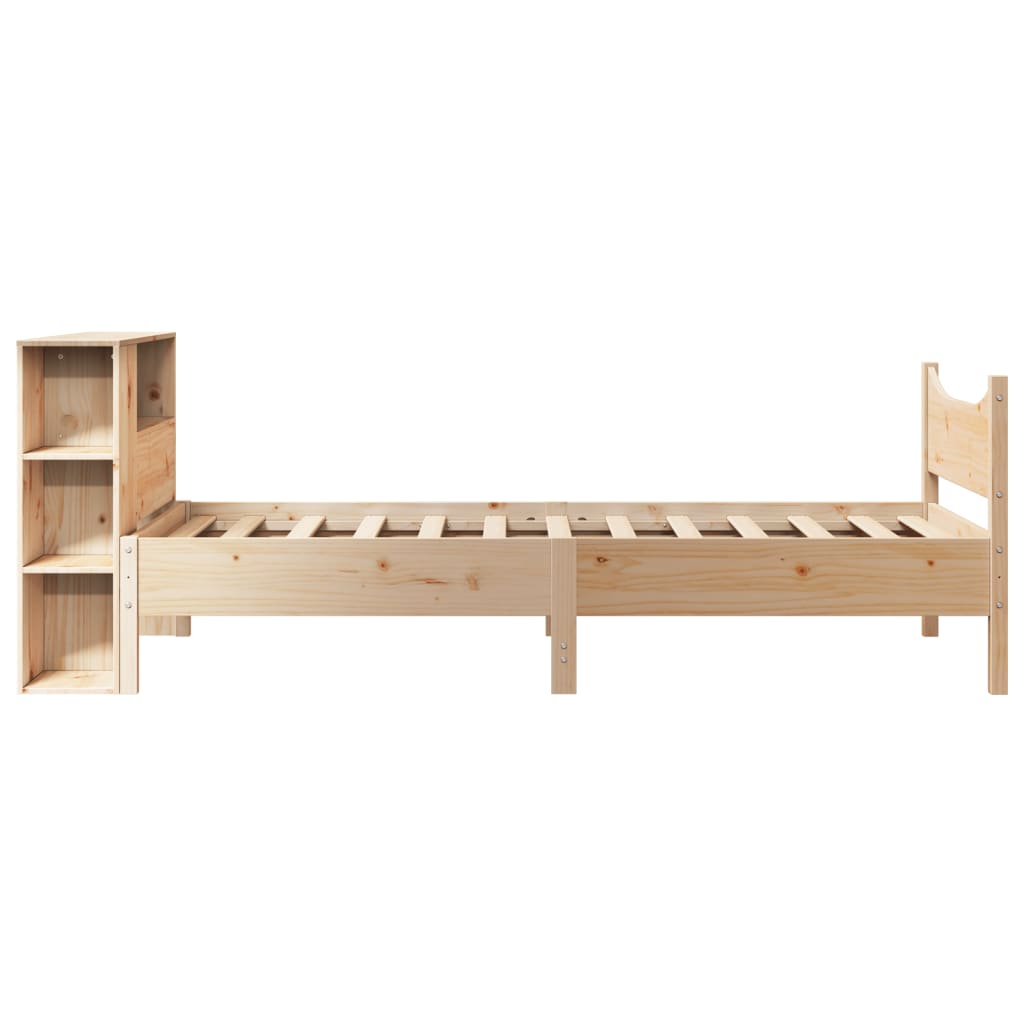 Bedframe zonder matras massief grenenhout 75x190 cm is nu te koop bij PeponiXL, paradijselijk wonen!
