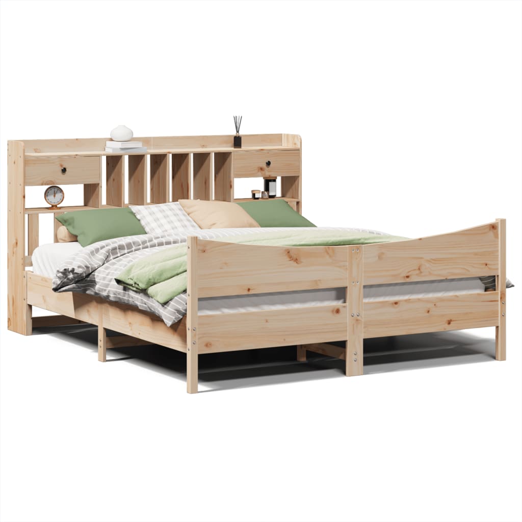 Bedframe zonder matras massief grenenhout 180x200 cm is nu te koop bij PeponiXL, paradijselijk wonen!