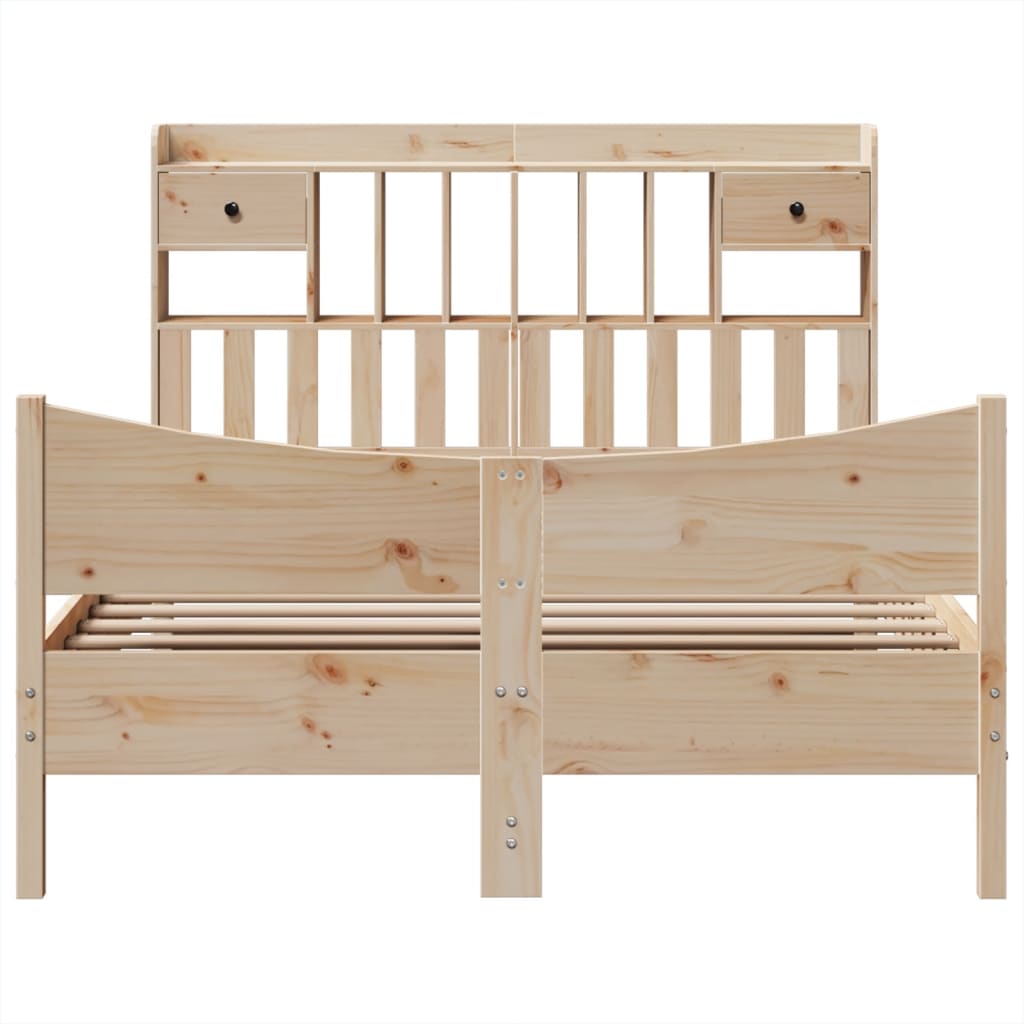 Bedframe zonder matras massief grenenhout 140x200 cm is nu te koop bij PeponiXL, paradijselijk wonen!