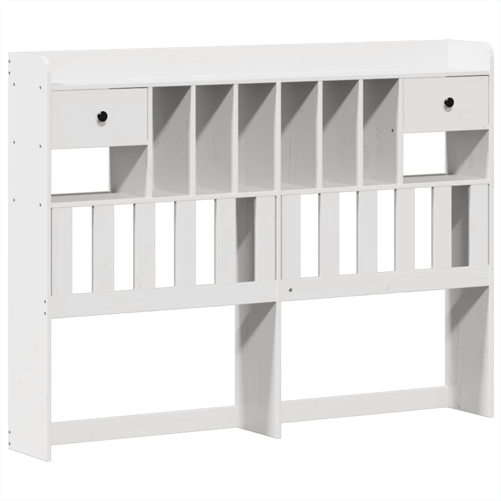 Bedframe zonder matras massief grenenhout wit 140x200 cm is nu te koop bij PeponiXL, paradijselijk wonen!