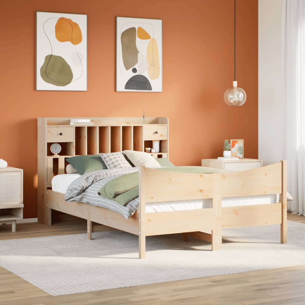 Bedframe zonder matras massief grenenhout 140x190 cm is nu te koop bij PeponiXL, paradijselijk wonen!