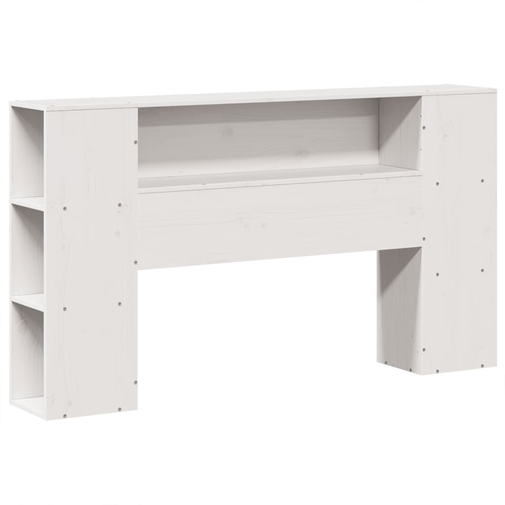 Bedframe zonder matras massief grenenhout wit 140x190 cm is nu te koop bij PeponiXL, paradijselijk wonen!