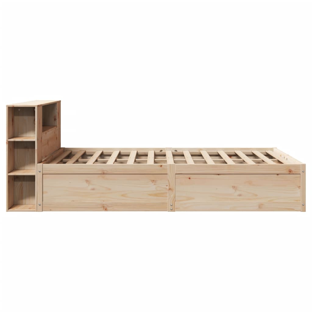 Bedframe zonder matras massief grenenhout 135x190 cm is nu te koop bij PeponiXL, paradijselijk wonen!