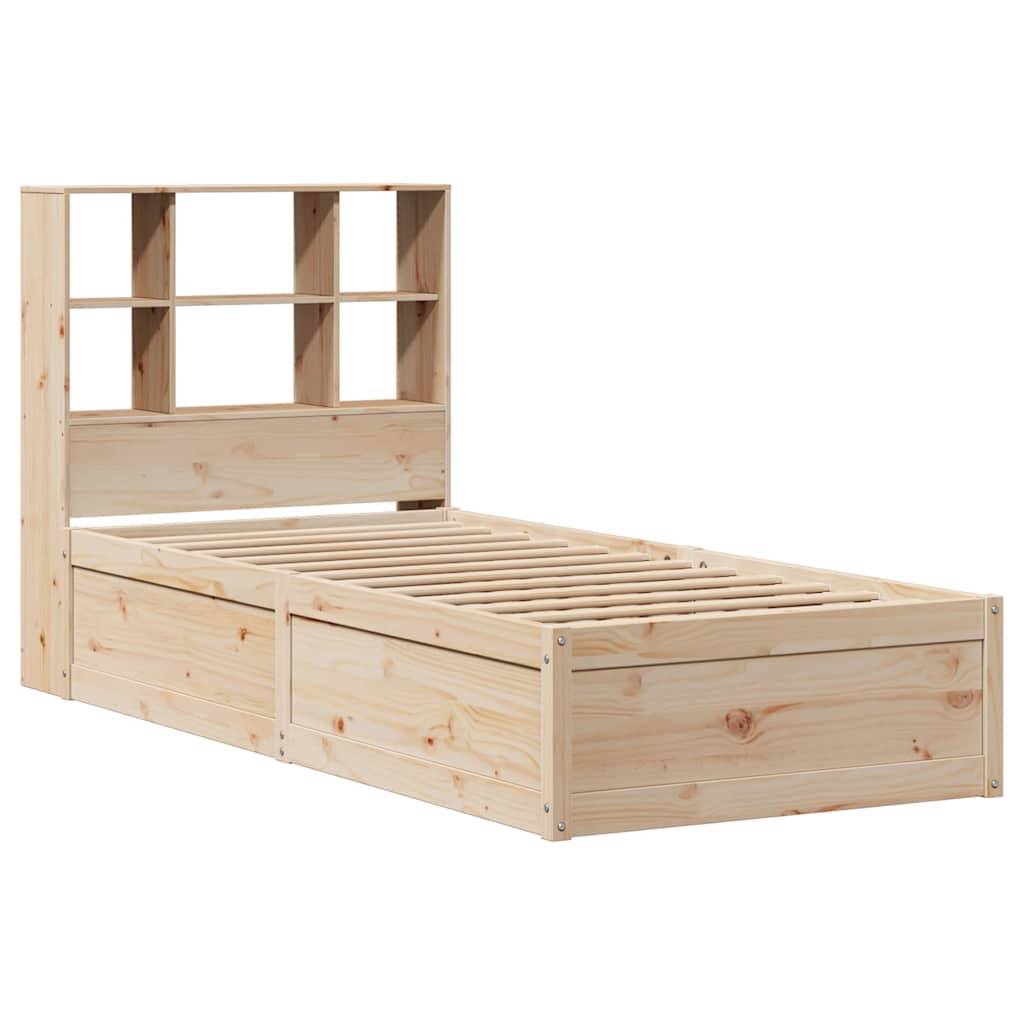 Bedframe zonder matras massief grenenhout 90x200 cm