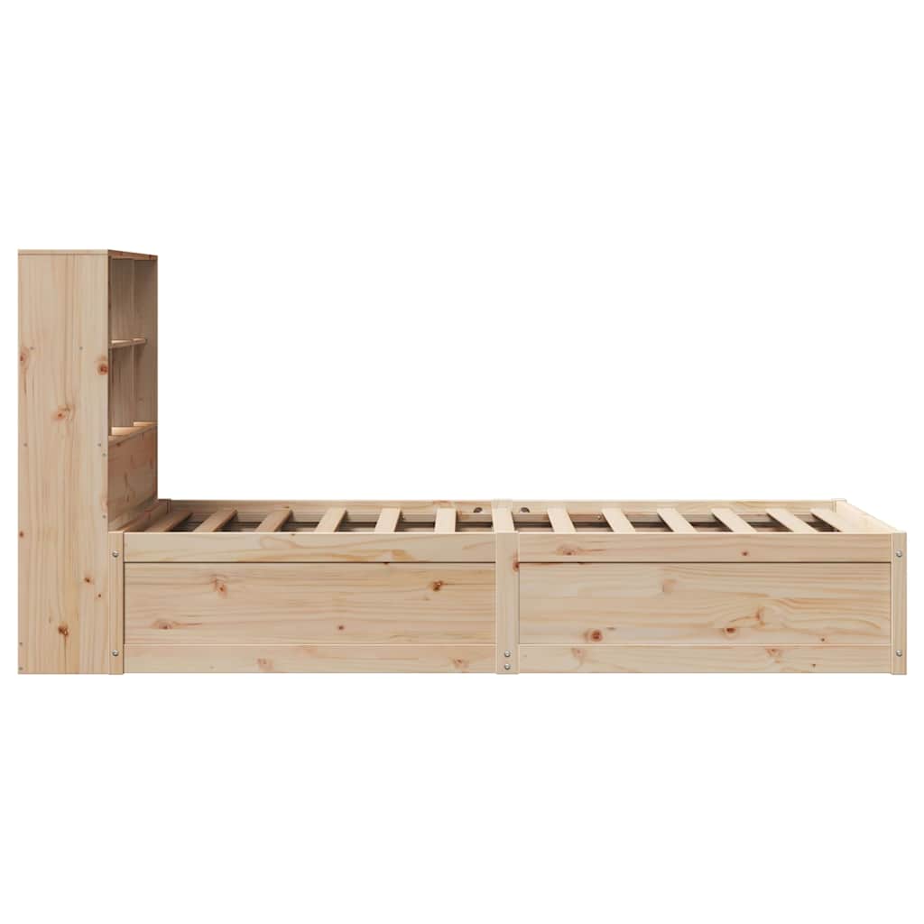 Bedframe zonder matras massief grenenhout 90x200 cm