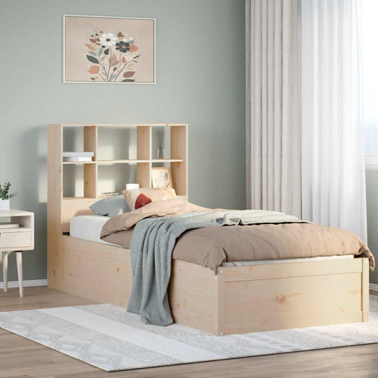 Bedframe zonder matras massief grenenhout 90x200 cm is nu te koop bij PeponiXL, paradijselijk wonen!