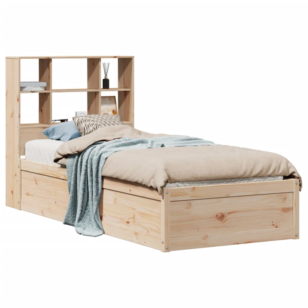 Bedframe zonder matras massief grenenhout 90x190 cm is nu te koop bij PeponiXL, paradijselijk wonen!
